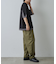 ポンチフハク切替クルーネックTシャツ