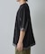 ポンチフハク切替クルーネックTシャツ