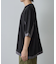 ポンチフハク切替クルーネックTシャツ