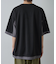 ポンチフハク切替クルーネックTシャツ