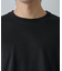 ポンチフハク切替クルーネックTシャツ