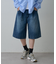 【UNISEX】デニムバギーショーツ