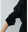 シアー楊柳ロングシャツ