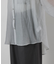 シアー楊柳リラックスシャツ