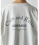 CalmandバックプリントTシャツ