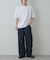 コントラストTシャツ
