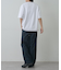 コントラストTシャツ