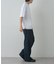 コントラストTシャツ