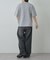 コントラストTシャツ