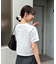 【PIKO企画 / リバイバル】バックロゴ刺繍コンパクトTシャツ