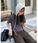 【PIKO企画 / リバイバル】バックロゴ刺繍コンパクトTシャツ