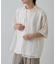 スカシジャガード半袖シャツ