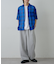 メッシュオンブレチェック半袖シャツ