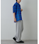 メッシュオンブレチェック半袖シャツ