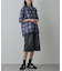 メッシュオンブレチェック半袖シャツ