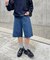 【LEI企画 / 動画あり】ハーフデニムパンツ