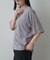 フェード天竺ヘンリーネックTEE