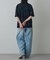 フェード天竺ヘンリーネックTEE