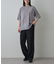 フェード天竺ヘンリーネックTEE