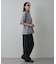 フェード天竺ヘンリーネックTEE