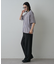 フェード天竺ヘンリーネックTEE