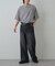 フェード天竺ヘンリーネックTEE