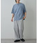 フェード天竺ヘンリーネックTEE