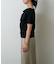 2wayショルダードレープTシャツ