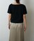 2wayショルダードレープTシャツ