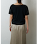 2wayショルダードレープTシャツ