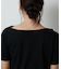 2wayショルダードレープTシャツ