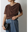 2wayショルダードレープTシャツ
