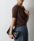 2wayショルダードレープTシャツ