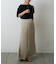 2wayショルダードレープTシャツ