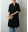 バンプストライプロングシャツ