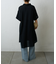 バンプストライプロングシャツ