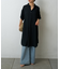バンプストライプロングシャツ