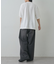 ウェーブジャガードクルーネックTEE