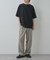 ウェーブジャガードクルーネックTEE