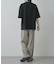 ウェーブジャガードクルーネックTEE