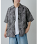 アーティフラワー半袖シャツ