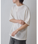 エアリーアイレットヘンリーネック半袖Tシャツ