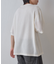 エアリーアイレットヘンリーネック半袖Tシャツ