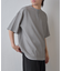 エアリーアイレットヘンリーネック半袖Tシャツ