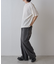 エアリーアイレットヘンリーネック半袖Tシャツ
