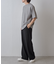エアリーアイレットヘンリーネック半袖Tシャツ