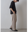 エアリーアイレットヘンリーネック半袖Tシャツ