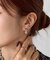 ニュアンスカールメタルピアス