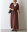 リネンライクカシュクールワンピース