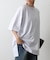 肩ボタンビッグシルエットTシャツ